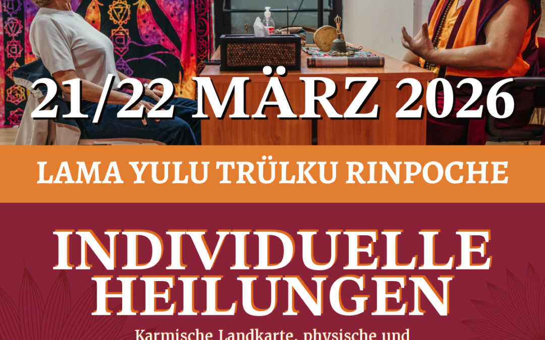 Guarigioni Individuali – Lama Yulu – Berlino 21/22 Marzo 2026