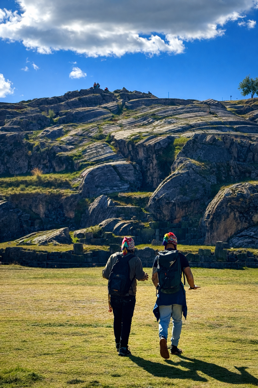 Emanuele Ricci durante un percorso di formazione sul campo